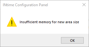 Failed to allocate memory on Legacy