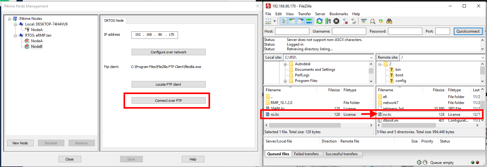 Run a sample app on eRMP
