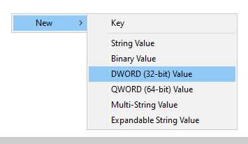 Create DWORD