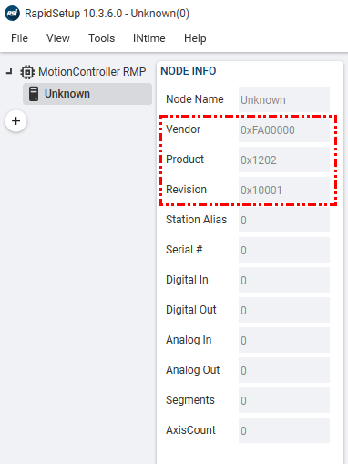 RapidSetup node page