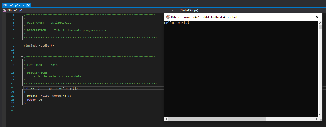 Run a sample app on eRMP